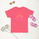 Toddler "Snack Queen Crown" t-shirt