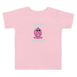 Snack Monster Pink Toddler Short Sleeve Tee