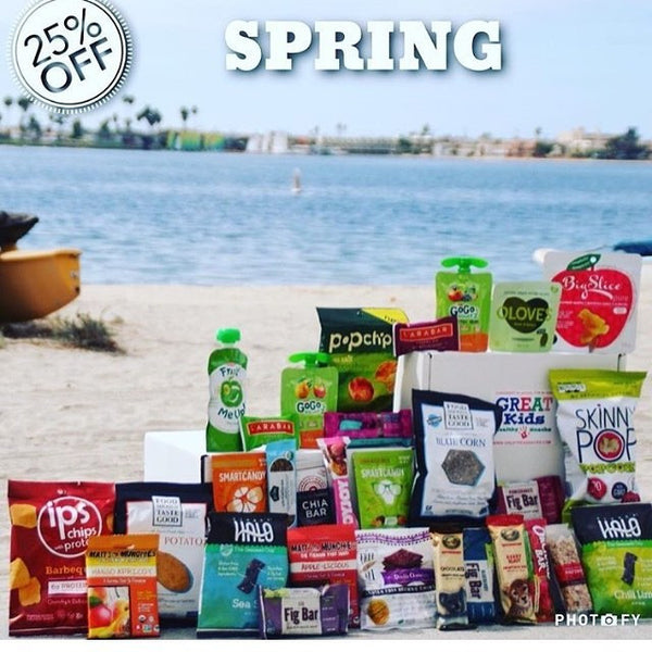 Save 25% and Enjoy Healthy Snacks Delivered To Your Door
