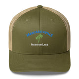 Newton Lake Margaritaville Trucker Cap