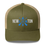 Newton Lake Lake Life Oars Trucker Cap