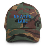 Newton Lake Lake Life Front & Back Dad hat