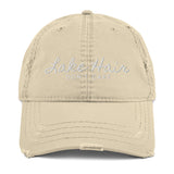 Lake Life Lake Hair Don't Care Distressed Dad Hat