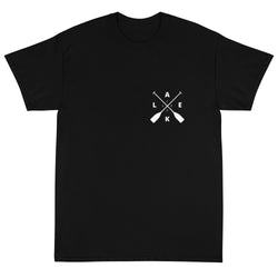 Lake Life Oars Front & Back Short Sleeve T