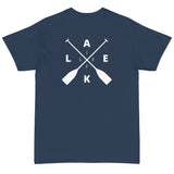 Lake Life Oars Front & Back Short Sleeve T