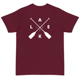 Lake Life Oars Front & Back Short Sleeve T