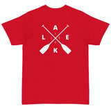 Lake Life Oars Front & Back Short Sleeve T