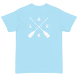 Lake Life Oars Front & Back Short Sleeve T