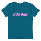 Lake Girl Lake Life Kids Organic cotton t-shirt
