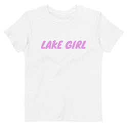 Lake Girl Lake Life Kids Organic cotton t-shirt