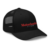 Lake Life Motorboatin' Son of a Bitch Trucker Snapback Hat