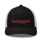 Lake Life Motorboatin' Son of a Bitch Trucker Snapback Hat