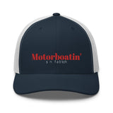 Lake Life Motorboatin' Son of a Bitch Trucker Snapback Hat