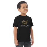 Toddler "Snack King Crown" t-shirt