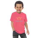 Toddler "Snack King Crown" t-shirt