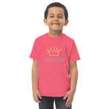 Toddler "Snack King Crown" t-shirt