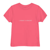 Toddler "I Want A Snack!!!" t-shirt