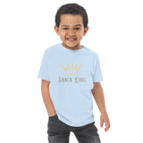 Toddler "Snack King Crown" t-shirt