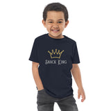 Toddler "Snack King Crown" t-shirt