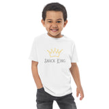 Toddler "Snack King Crown" t-shirt