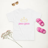 Toddler "Snack Queen Crown" t-shirt