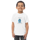 Snack Monster Blue Toddler jersey t-shirt