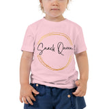 Toddler "Snack Queen Ring" t-shirt