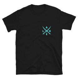 Lake Life Wake Surf Front & Back Short-Sleeve Unisex T-Shirt
