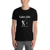 Lake Life Fisherwoman Short-Sleeve Unisex T-Shirt