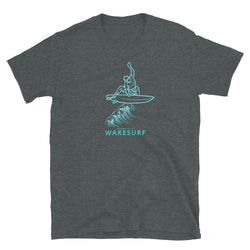 Lake Life Jump Wakesurf Short-Sleeve Unisex T-Shirt