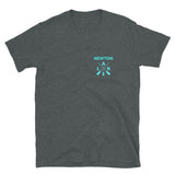 Newton Lake Lake Life Oars Left ChestShort-Sleeve Unisex T-Shirt