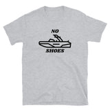 Lake Life No Shoes on the Boat Short-Sleeve Unisex T