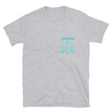 Newton Lake Life Oars Left Chest Short-Sleeve Unisex T-Shirt
