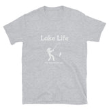 Lake Life Fisherwoman Short-Sleeve Unisex T-Shirt
