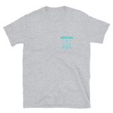 Newton Lake Lake Life Oars Left ChestShort-Sleeve Unisex T-Shirt