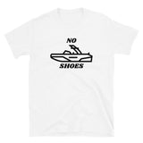 Lake Life No Shoes on the Boat Short-Sleeve Unisex T