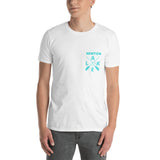 Newton Lake Life Oars Left Chest Short-Sleeve Unisex T-Shirt