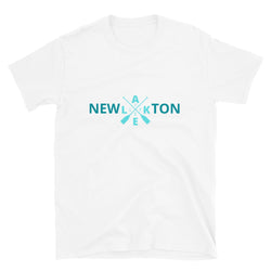 Newton Lake Life Oars Center ChestShort-Sleeve Unisex T-Shirt