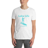 Lake Life Paddleboarder Short-Sleeve Unisex T-Shirt