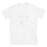 Lake Life Fisherwoman Short-Sleeve Unisex T-Shirt