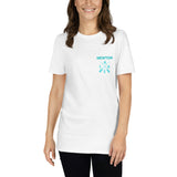 Newton Lake Lake Life Oars Left ChestShort-Sleeve Unisex T-Shirt