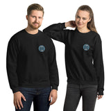 Lake Life Front & Back Waves & Oars Unisex Sweatshir