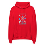 Paddleboard San Diego SUP Life Unisex Fleece Hoodie