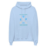 Paddleboard San Diego SUP Life Unisex Fleece Hoodie