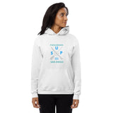 Paddleboard San Diego SUP Life Unisex Fleece Hoodie