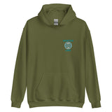 Newton Lake Lake Life Waves Left Chest Unisex Hoodie