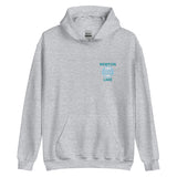 Newton Lake Lake Life Waves Left Chest Unisex Hoodie
