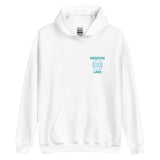 Newton Lake Lake Life Waves Left Chest Unisex Hoodie