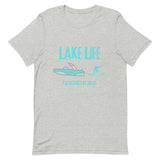 Lake Life Wakesurf Boat - cuz beaches be salty Unisex t-shirt