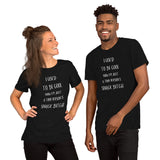 I Used To Be Cool Now I'm Just a Tiny Persons Snack Bitch Short-sleeve unisex t-shirt